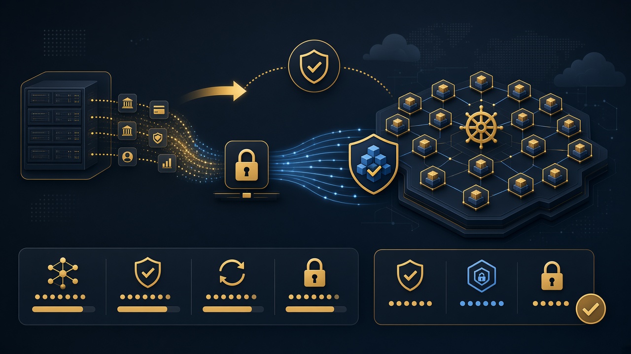 Fintech VM → Kubernetes
